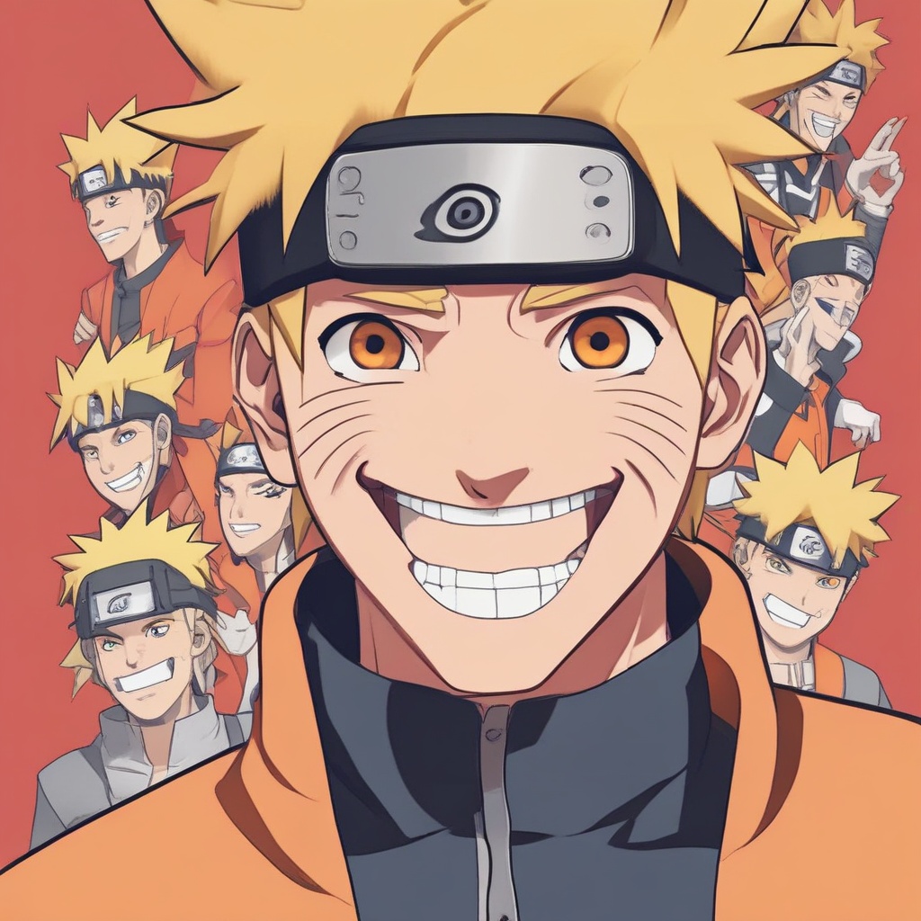 Naruto smiling